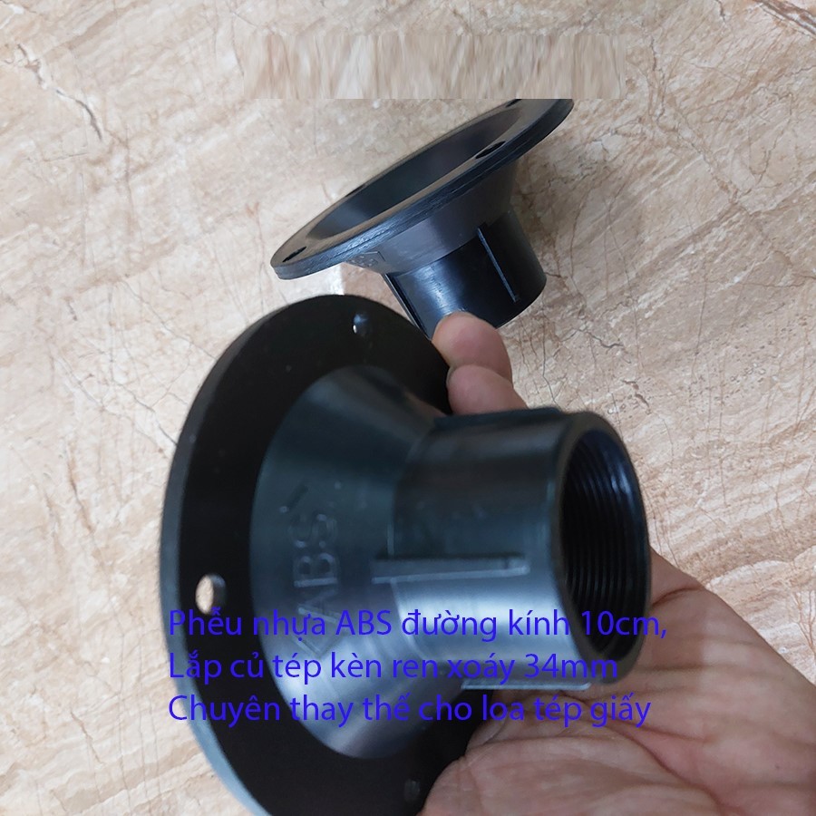 Họng Treble Tròn 10cm  Phễu trép kèn 250 350 450 cho loa kéo & thùng loa