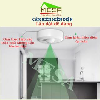 Cảm Biến Hiện Diện Thông Minh Hunonic, Cảnh Báo Chống Trộm, Loại Ốp Trần Và Âm Trần Hunonic HPR, Sử Dụng Công Nghệ Wifi