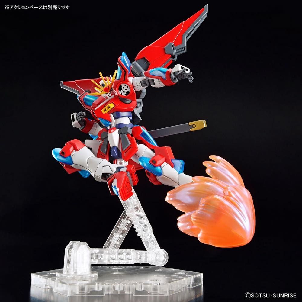 Mô Hình HG SHIN BURNING Gundam Build Metaverse Bandai 1/144 HGBM Đồ Chơi Lắp Ráp Anime
