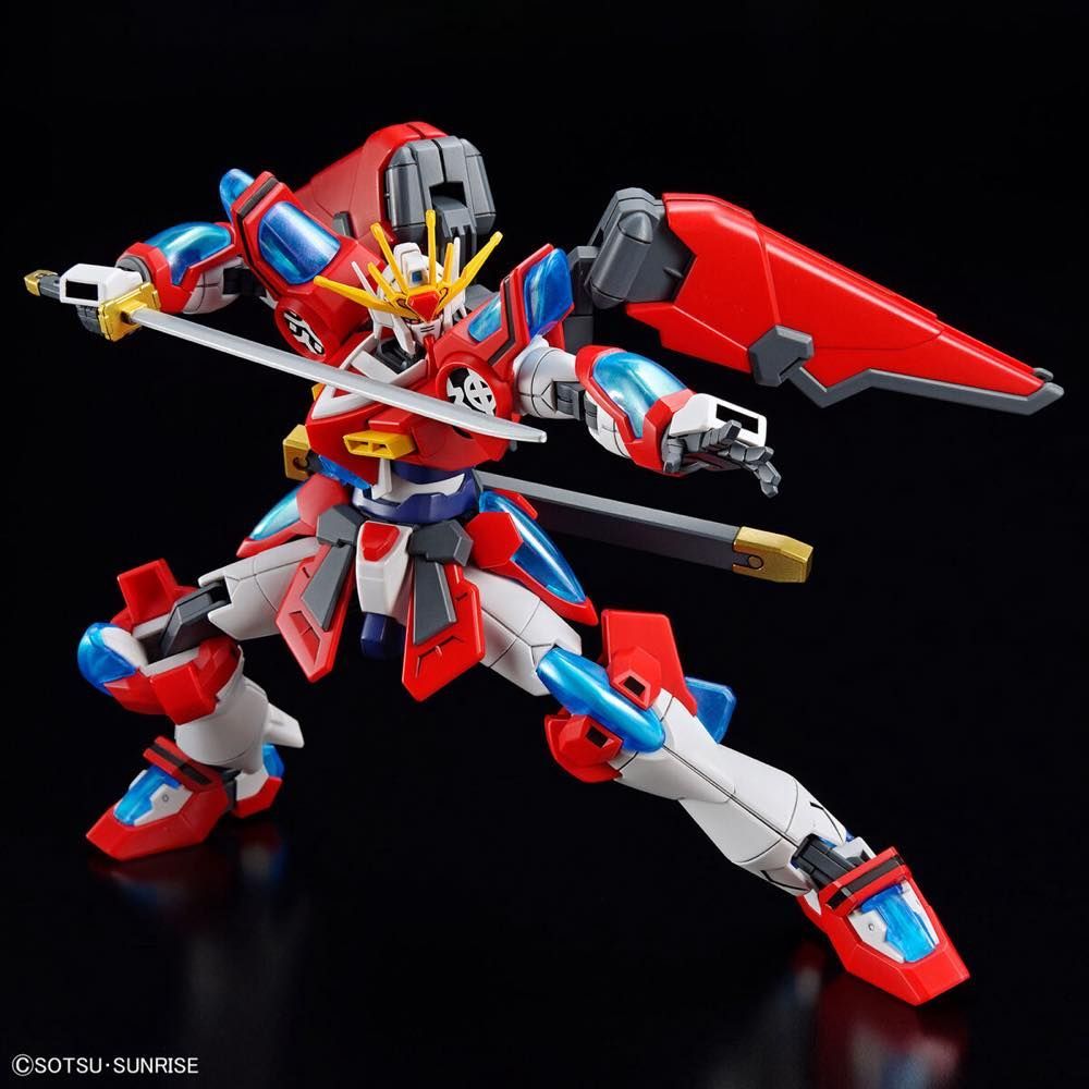 Mô Hình HG SHIN BURNING Gundam Build Metaverse Bandai 1/144 HGBM Đồ Chơi Lắp Ráp Anime