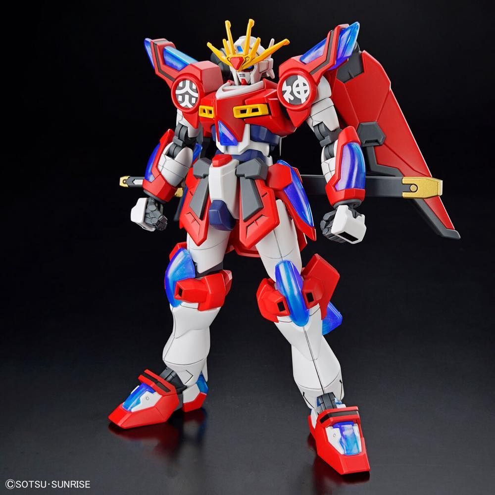 Mô Hình HG SHIN BURNING Gundam Build Metaverse Bandai 1/144 HGBM Đồ Chơi Lắp Ráp Anime