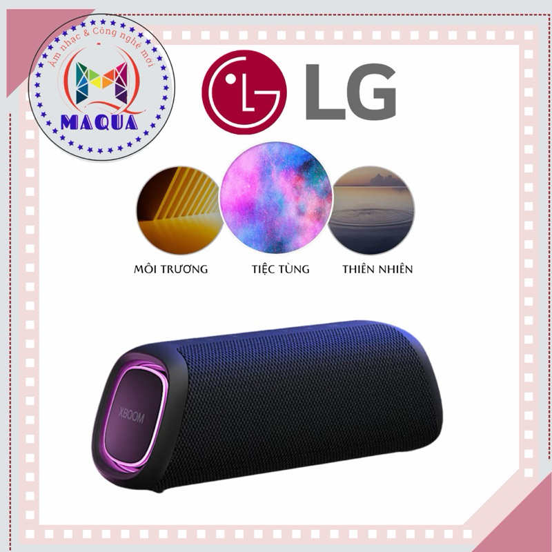 Loa Bluetooth LG Xboom Go XG5Q- công nghệ âm thanh tiêu chuẩn và đặc biệt của LG