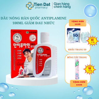 Dầu nóng hàn quốc, antiplamine - giảm đau nhức chai 100ml