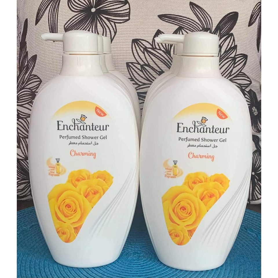 Chai 1200ML Sữa Tắm Enchanteur Hương Nước Hoa , Dưỡng Sáng Mịn Da , Thơm Ngát Hương Hoa