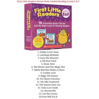 Sách - First Little Readers ABCDEF (Tặng Kèm File Nghe)