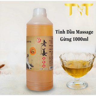 Tinh dầu gừng 1000ml || Tinh dầu masaage toàn thân
