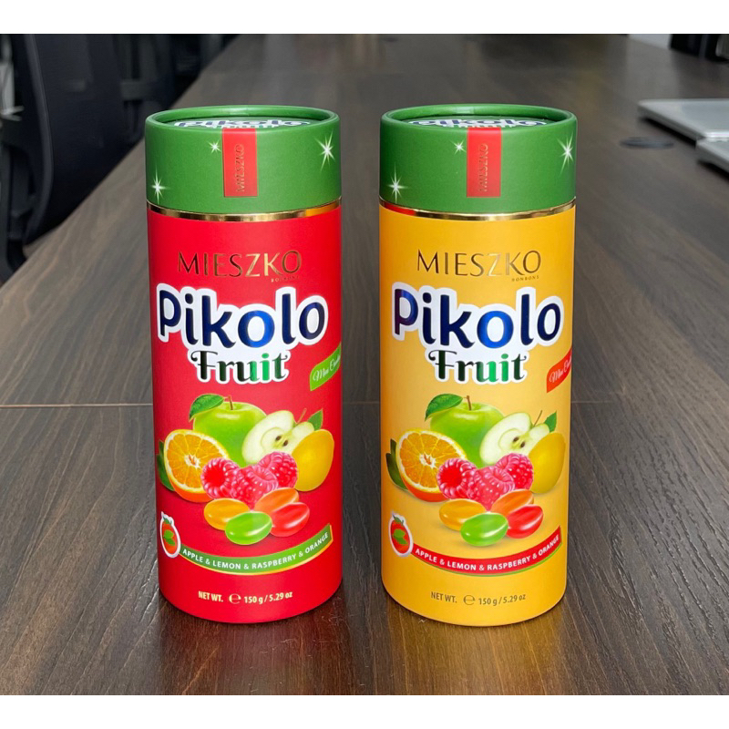Kẹo cứng Trái Cây Pikolo Fruit nhiều vị nhập khẩu Poland 150g.250g