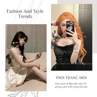 Đầm nữ dáng xòe hở lưng phối lông vũ