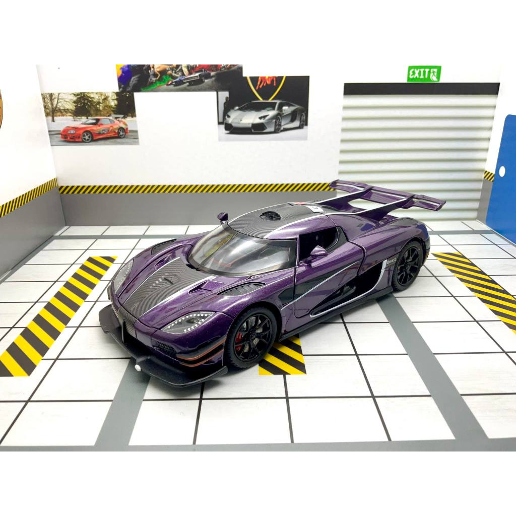 Mô hình xe Koenigsegg one TỈ LỆ 1:24 HÃNG NEWAO