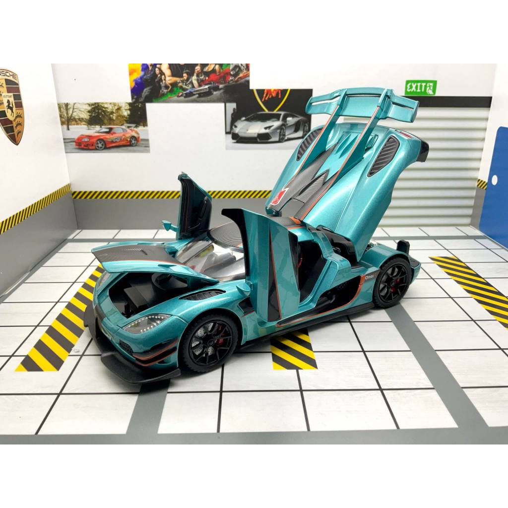 Mô hình xe Koenigsegg one TỈ LỆ 1:24 HÃNG NEWAO