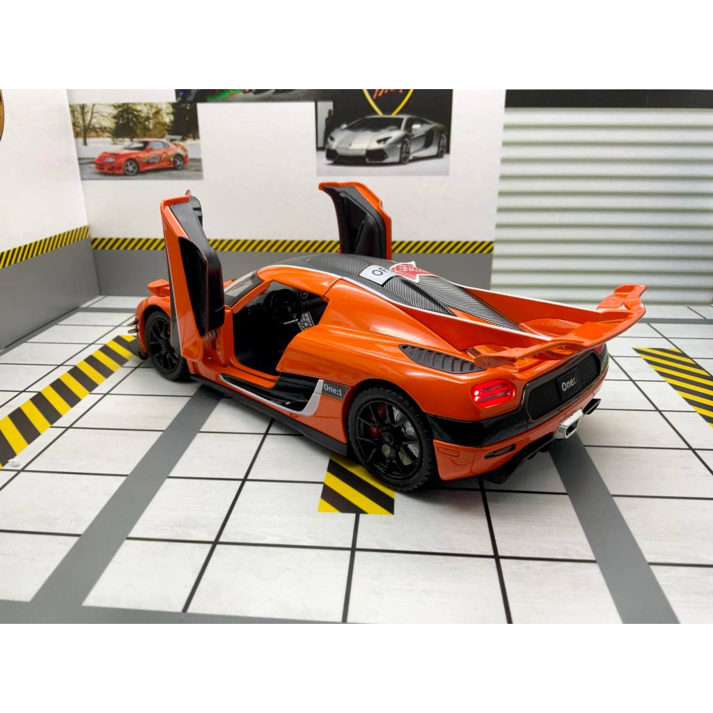 Mô hình xe Koenigsegg one TỈ LỆ 1:24 HÃNG NEWAO