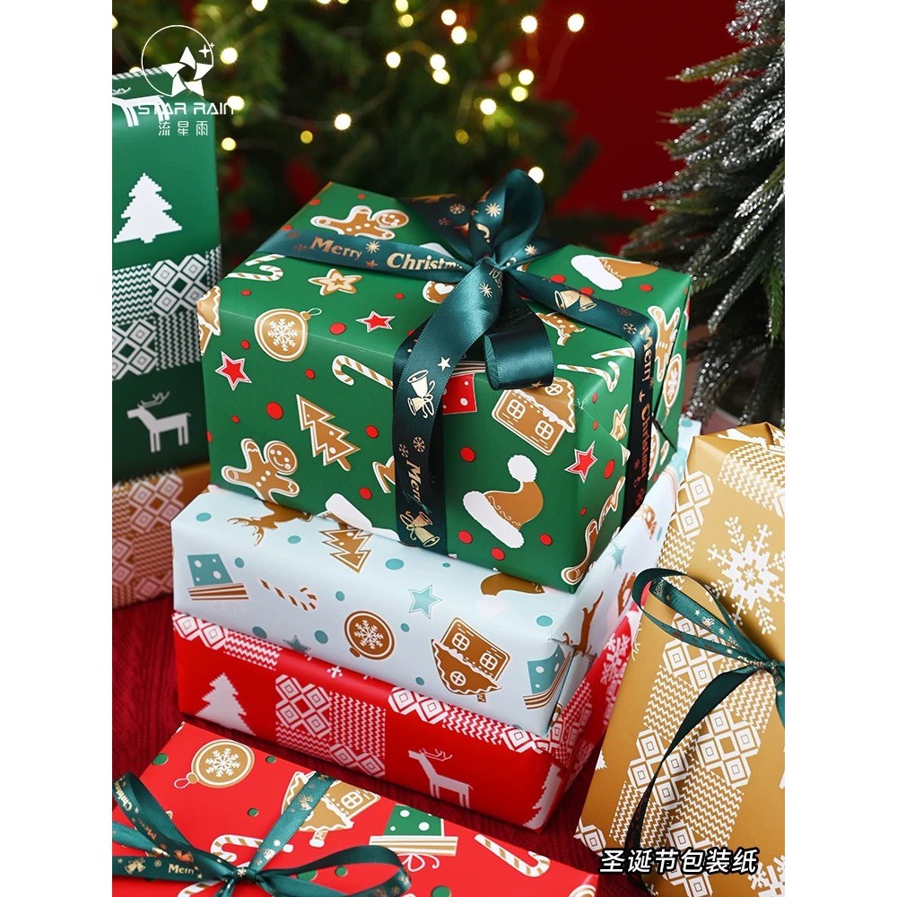 Giấy gói quà noel giáng sinh