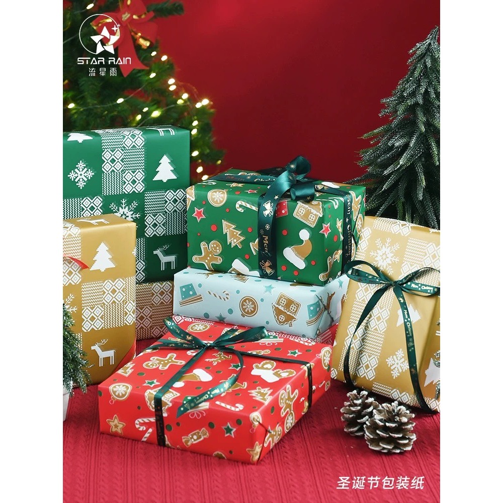 Giấy gói quà noel giáng sinh