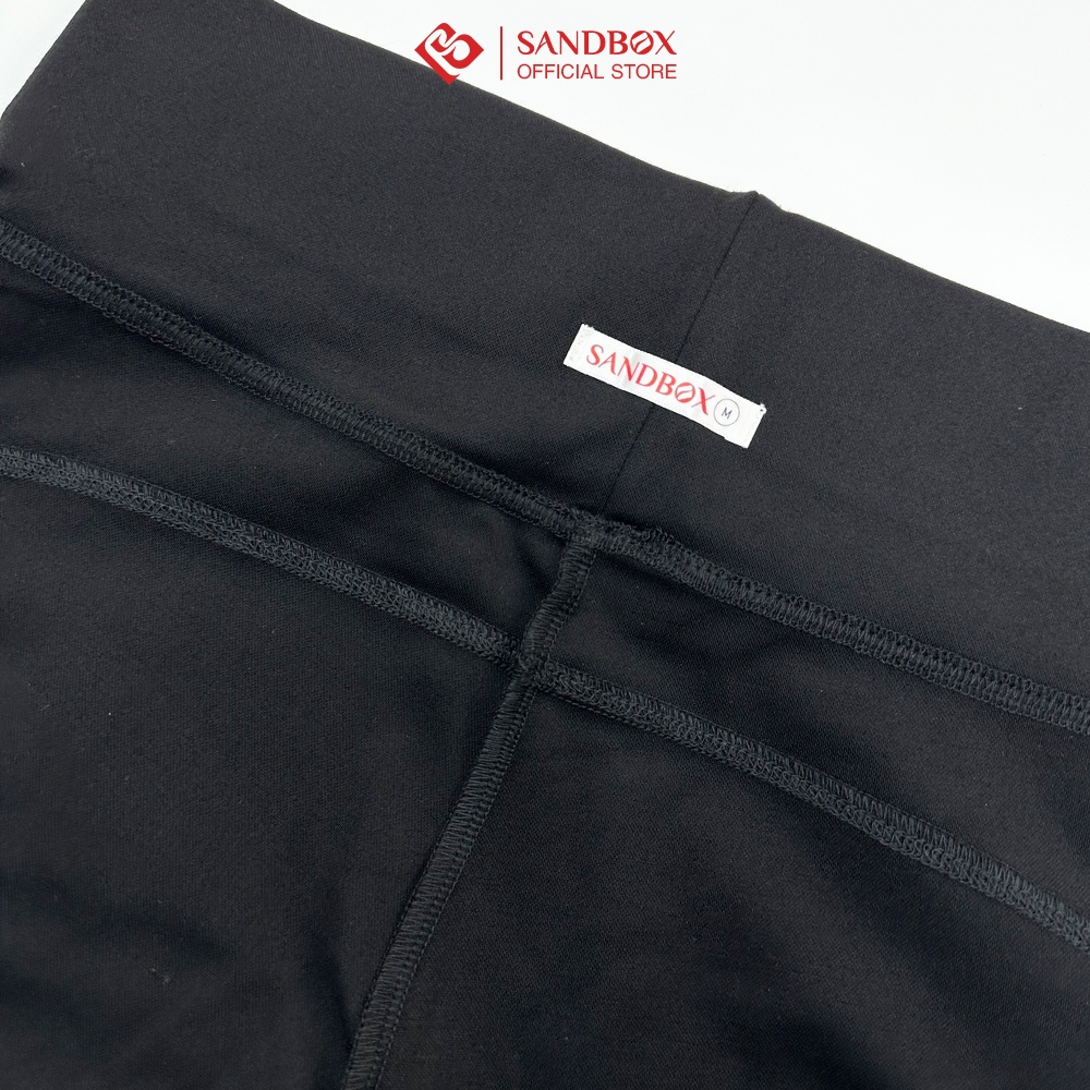 Quần Legging nữ SANDBOX Cạp cao định hình vòng 2, nâng mông, tôn dáng co giãn tốt, dày dặn, có túi trước QLG23002