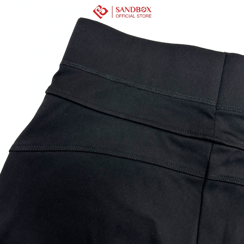 Quần Legging nữ SANDBOX chất Umi dày co giãn tốt, Cạp cao định hình, nâng mông, tôn dáng, có túi trước QLG23002 -2