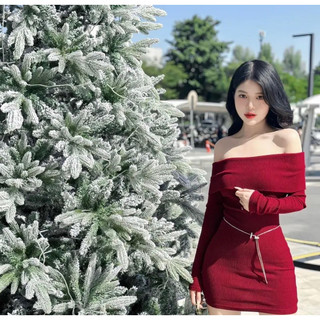 Váy body trễ vai sang chảnh