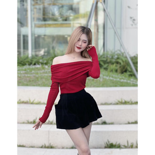 Váy body trễ vai sang chảnh
