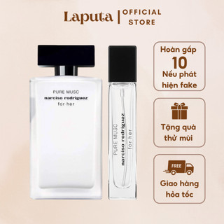 Nước Hoa Nữ Narciso Pure Musc Nar Trắng Laputa hương hoa trắng nhẹ nhàng, tiểu thư