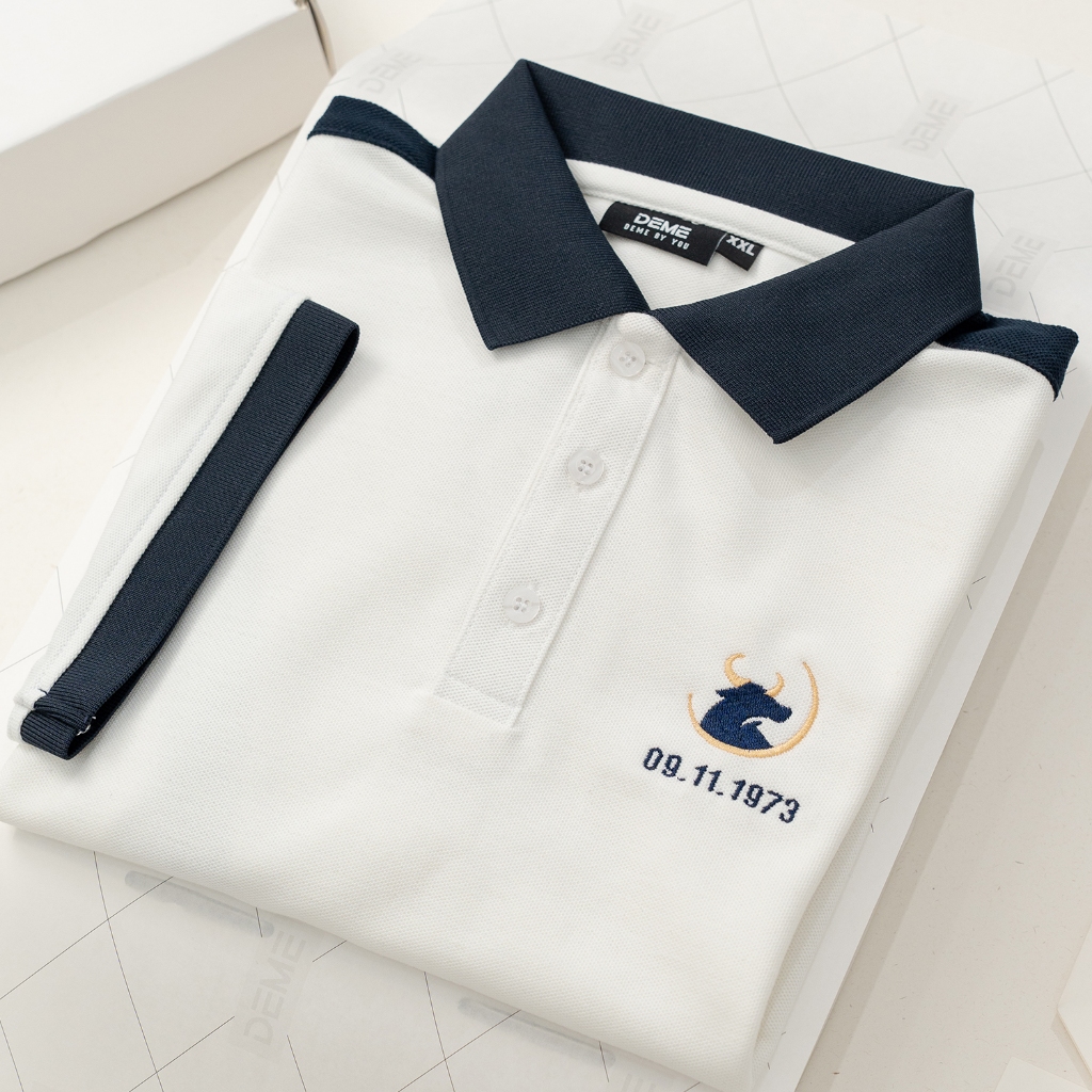 Quà Tặng Bạn Trai Thêu Theo Yêu Cầu  Ý Nghĩa , Quà Sinh Nhật Áo Thun Polo Nam