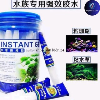Keo dán rêu san hô nhanh cho bể cá thủy sinh hiệu con voi