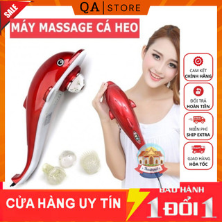 Máy massage cầm tay cá heo JT-889, Máy massage Cầm tay Cá Heo dophin giúp massage thư giãn tại nhà cầm tay tiện lợi