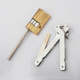 Lõi khoá cửa tay gạt điện tử , khoá vân tay chất liệu đồng cao cấp ( loại chìa phay ) Bảo hành 1 năm