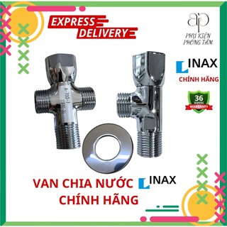 Van T Chia Nước Inax Chính hãng chất liệu Đồng thau mạ crome niken sáng bóng A-703-7 - Phụ kiện phòng tắm AP HOME