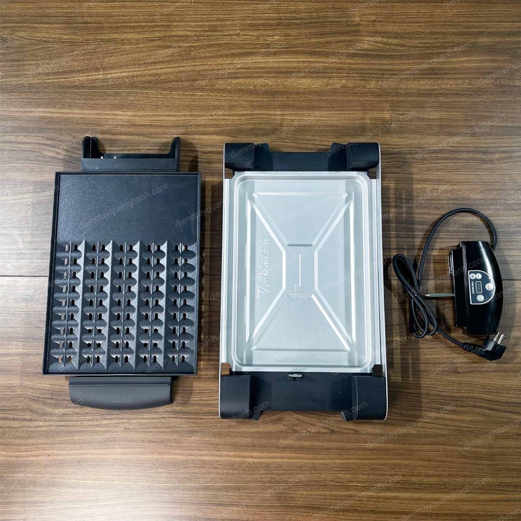 Bếp Nướng Điện Cao Cấp Không Khói LEBENLANG LBD9279 Khay Nướng Tháo Rời, 1400W - Hàng Chính Hãng