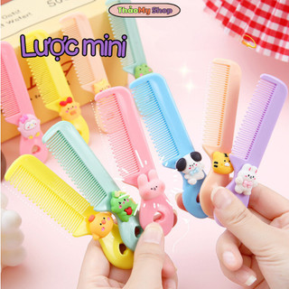 Lược chải tóc dành cho bé gái lược chải tóc mini bỏ túi tiện lợi