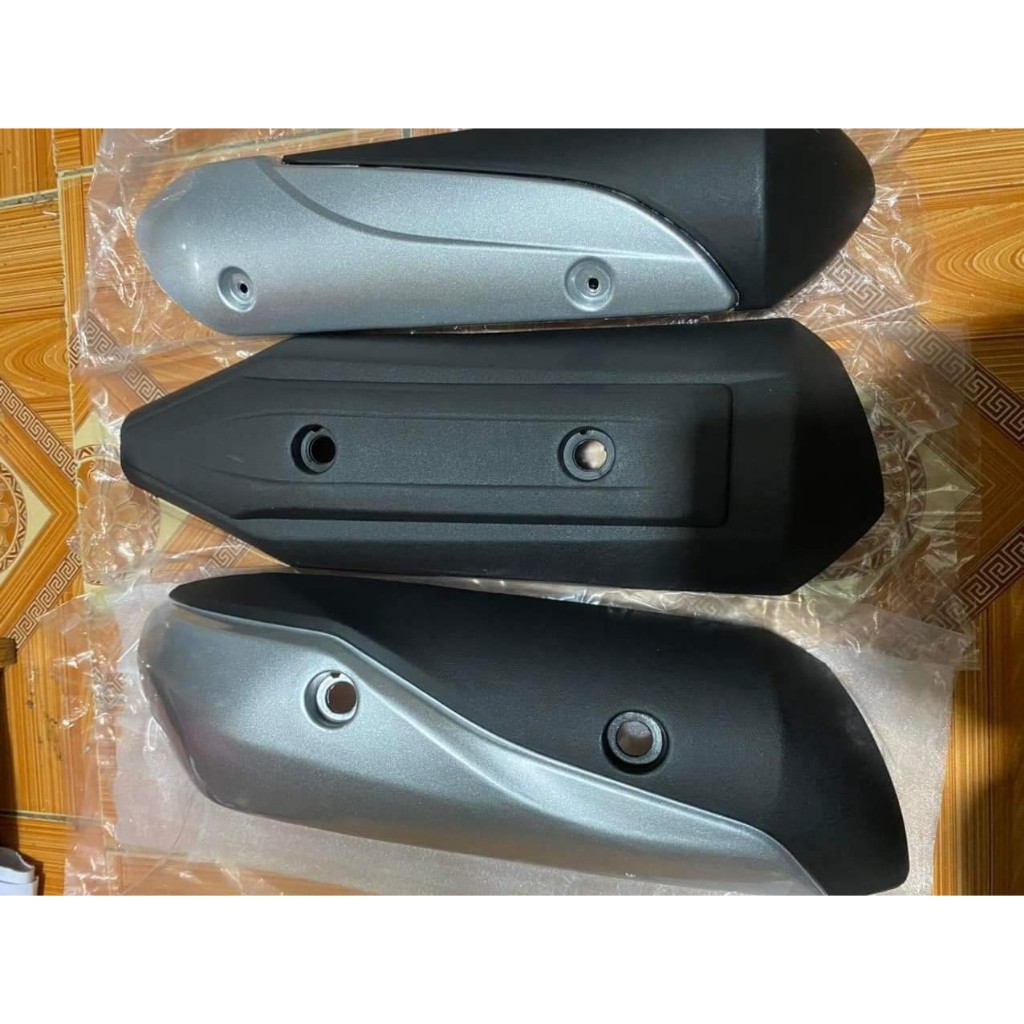 Ốp pô lead các đời - Ốp che pô chống nóng xe Lead đời cũ, đời mới