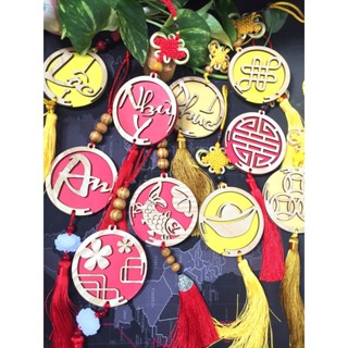 Treo Tết gỗ  - Đồ trang trí TẾT handmade - nhiều mẫu.....