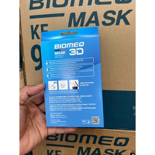 Khẩu trang 3D Mask Biomeq (hộp 10cái)