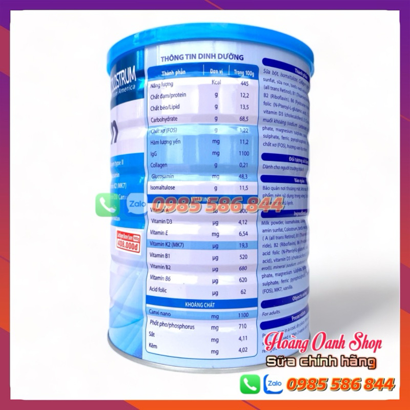Sữa Lactigen Bone Sure Xương Khớp 900g