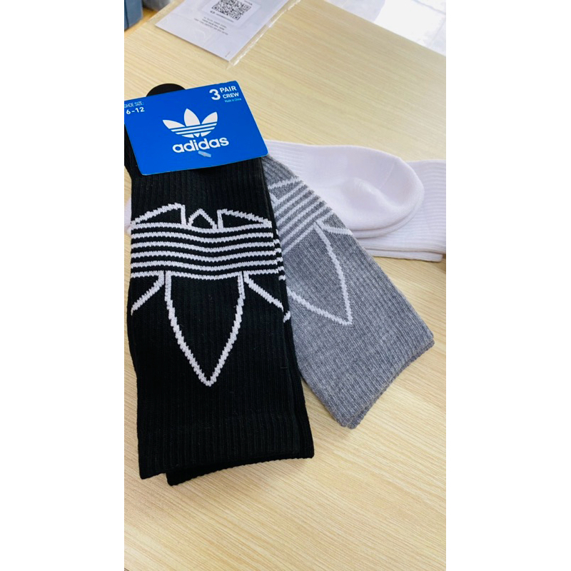 VỚ CỔ DÀI ADIDAS CONTAIN MOISTURE WICKING YARNS TO KEEP PEET DRY