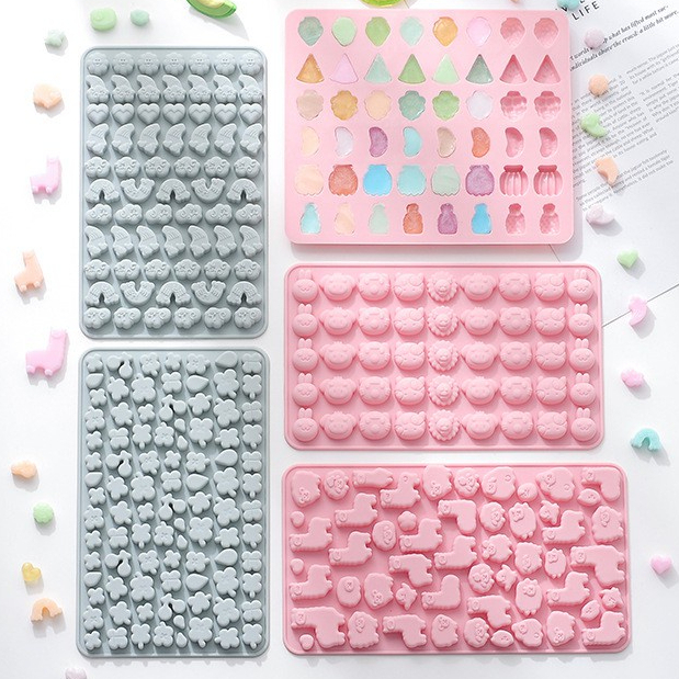 Khuôn Silicon Đổ Socola, Làm Thạch, Kẹo Dẻo