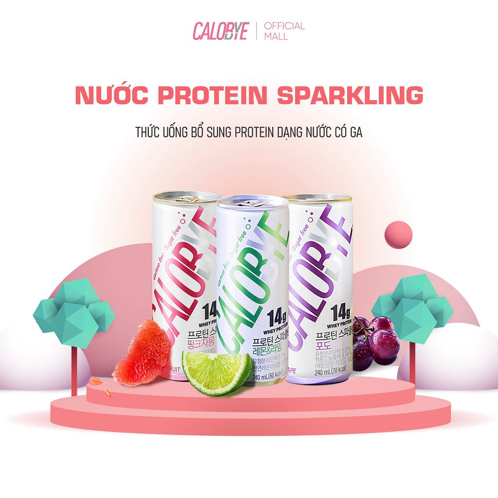 Nước uống sparkling (1 lốc 6 lon)