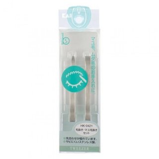 KAI - Set 2 nhíp inox Nhật Bản
