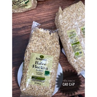 Yến mạch cao cấp của Đức HAFER FLOCKEN cán dẹt hoặc cán vỡ 100% tự nhiên hỗ trợ ăn kiêng giảm cân loại 500g
