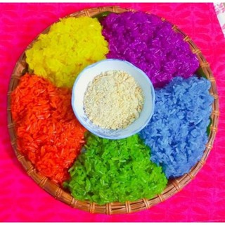4 Cây lá cẩm tím, đỏ ( bầu to nhiều nhánh)