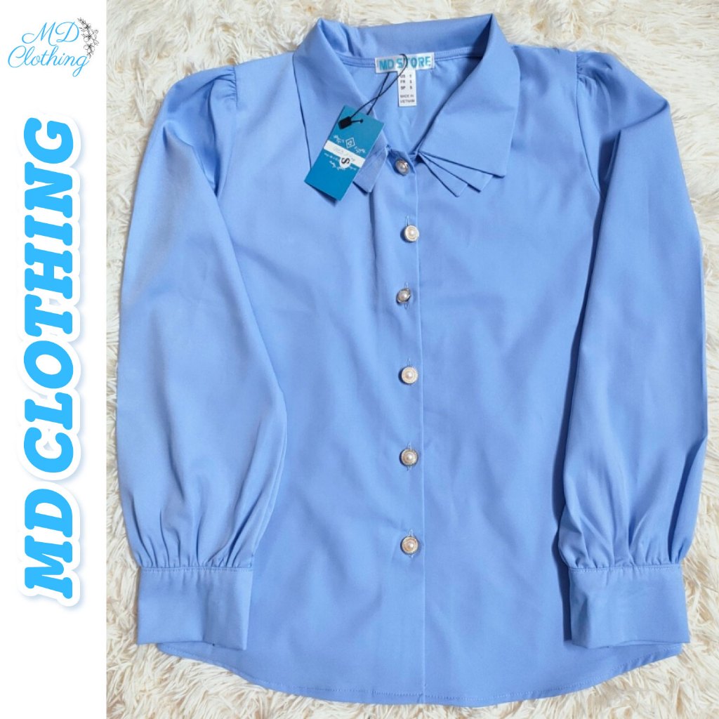 A115 ÁO SƠ MI LUA Ý TAY DÀI