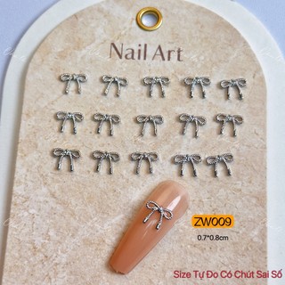 Phụ Kiện Charm Đá Đính Móng Nail Móng Tay