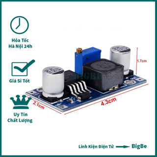 Module hạ áp LM2596 3A Buck DC-DC (Vào 4-35VDC Ra 1-30VDC)