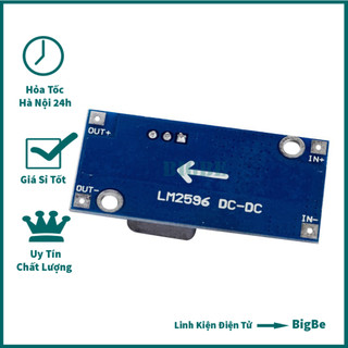 Module hạ áp LM2596 3A Buck DC-DC (Vào 4-35VDC Ra 1-30VDC)