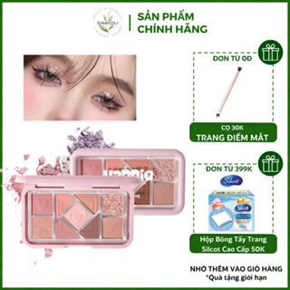Bảng Phấn Mắt Hold Live Happie, Phấn Mắt Hold Live 9 Ô Chất Phấn Nhũ Mịn Màu Siêu Xinh Tạo Hiệu Ứng Lấp Lánh Saikou