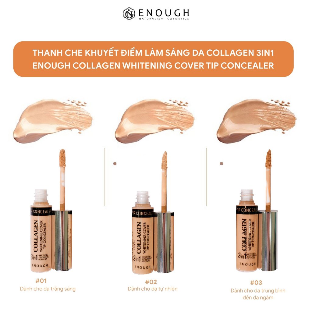 Thanh che khuyết điểm The Saem Cover Perfection Tip Concealer SPF28 PA++ 6.5g
