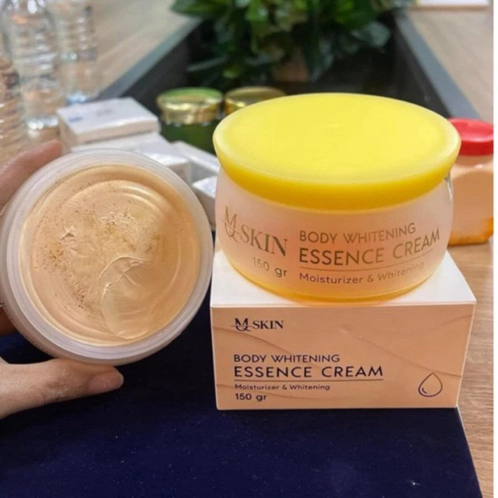 Kem dưỡng trắng da body Sâm vàng  MQ Skin 150g - tặng kèm kích trắng