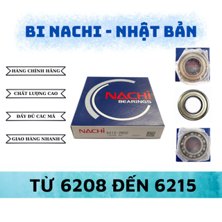 Vòng bi nachi 6208, 6209, 6210, 6211, 6212, 6213, 6214, 6215