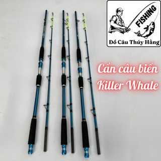 Cần câu đứng chuyên câu biển killer whale chính hãng - bh 1 năm