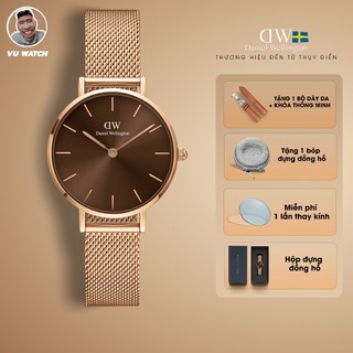 Đồng hồ nam daniel wellington petite amber 28mm-32mm dw00100476 | kèm nhiều quà tặng hấp dẫn