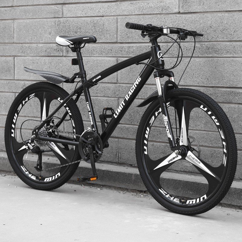 Xe đạp thể thao địa hình Limit Racing - 21 tốc độ, 26 inch -Tặng chắn bùn, Chuông xe đạp, giá đựng nước và đèn phản quan